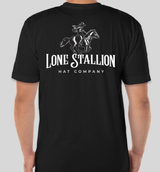 Lone Stallion Classic Black TShirt